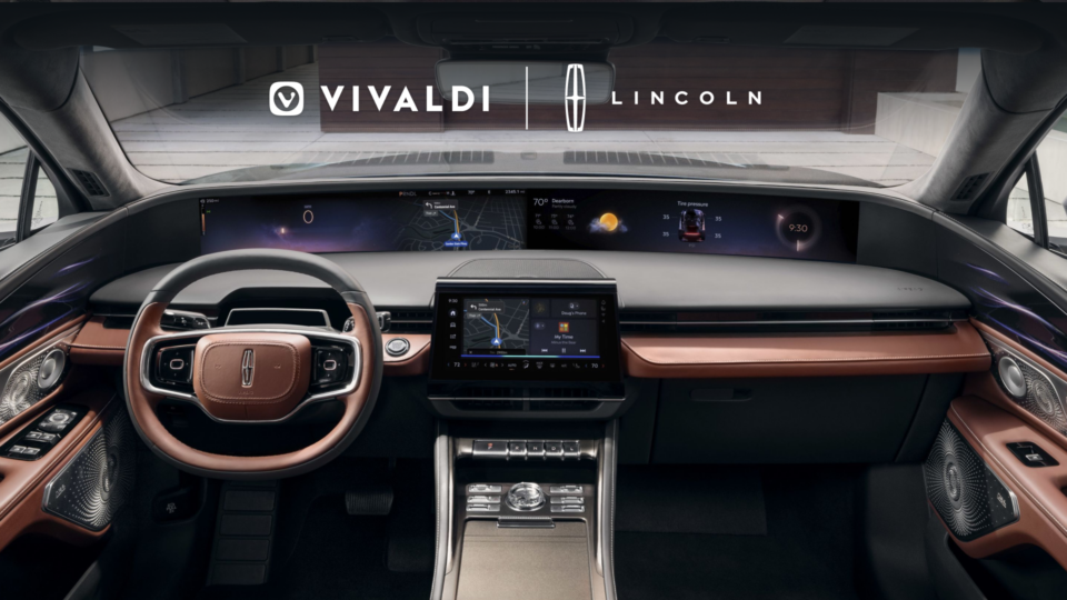 Vivaldi is now available in Android Automotive Google Play