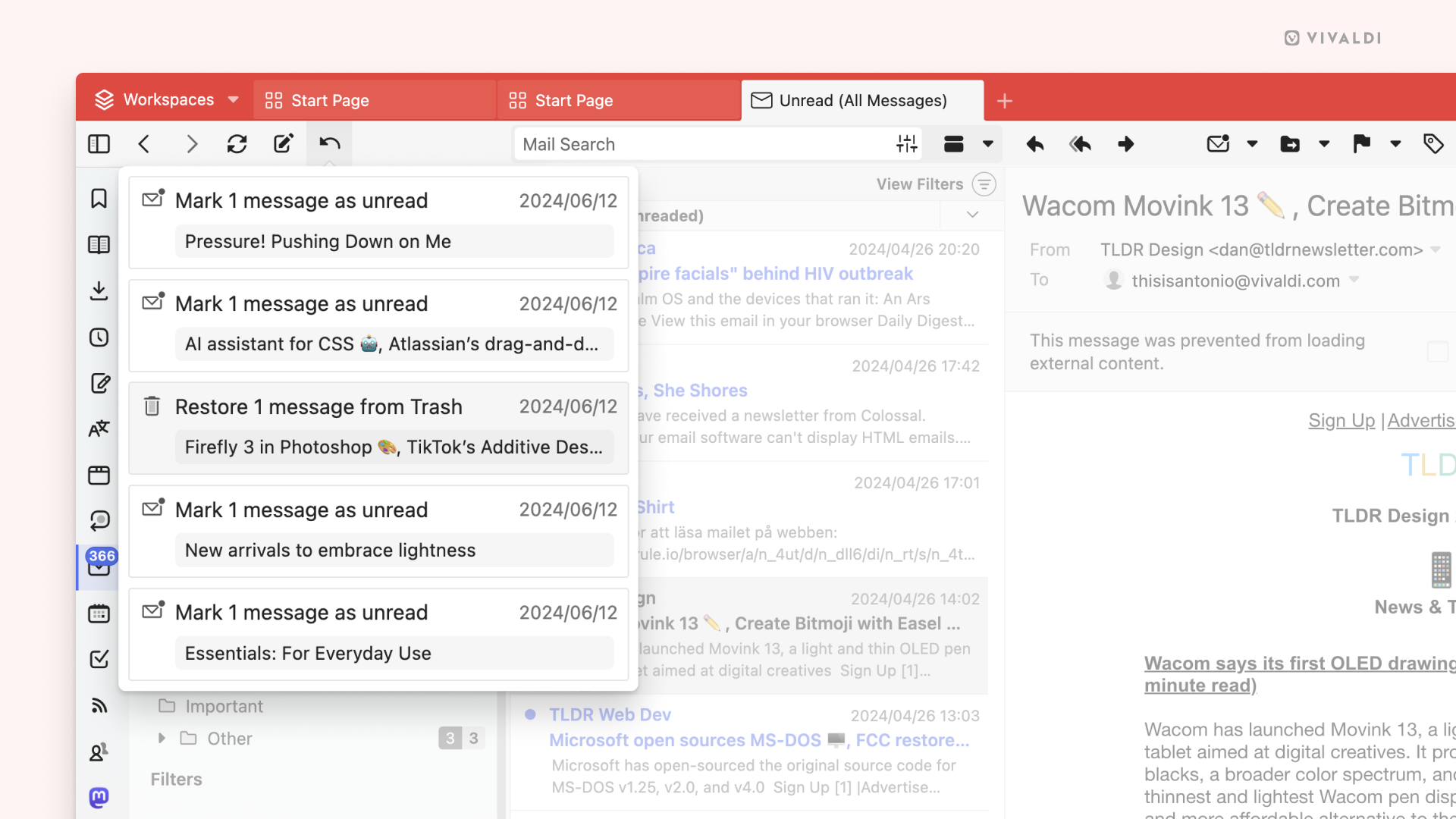 Improved browser features for desktop and Vivaldi Mail 2.0 amped up ...