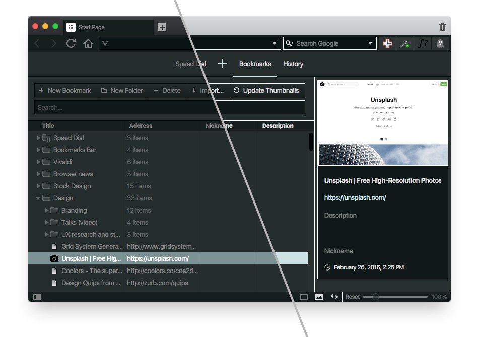 Making Vivaldi Accessible with contrast