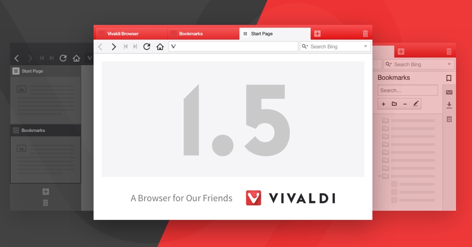 Vivaldi 1.5 Release banner