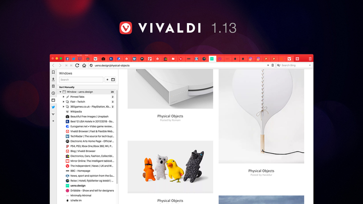 Vivaldi 1.13