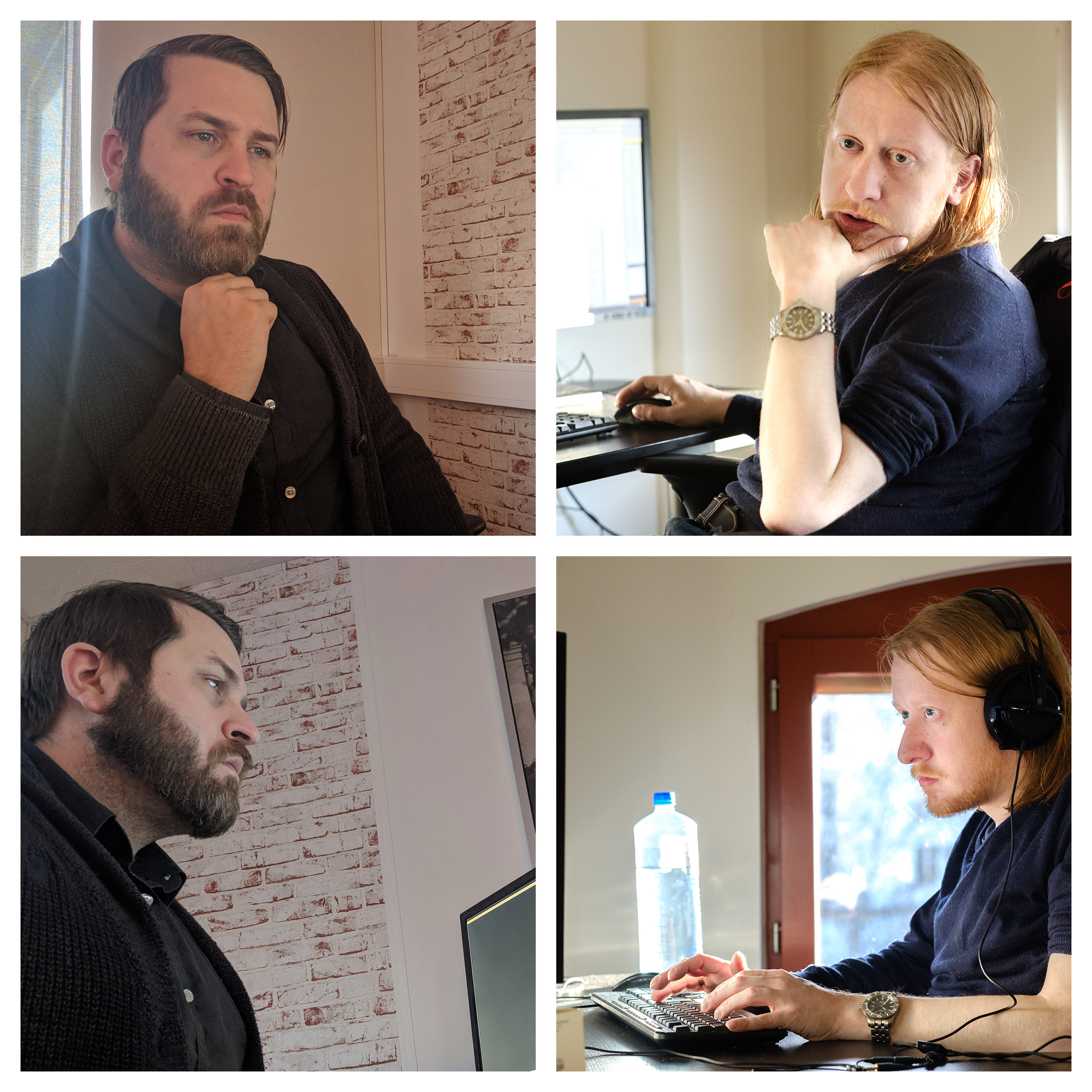 Vivaldi developers Hlini Melsteð Jóngeirsson and Julien Picalausa