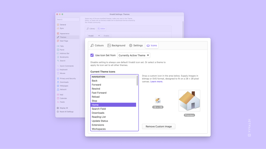 Personalize Your Vivaldi Browser with Custom Icons.