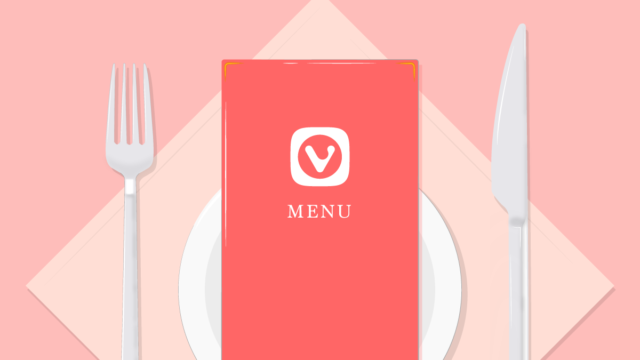 Navigation menu design depicted as restaurant menu.