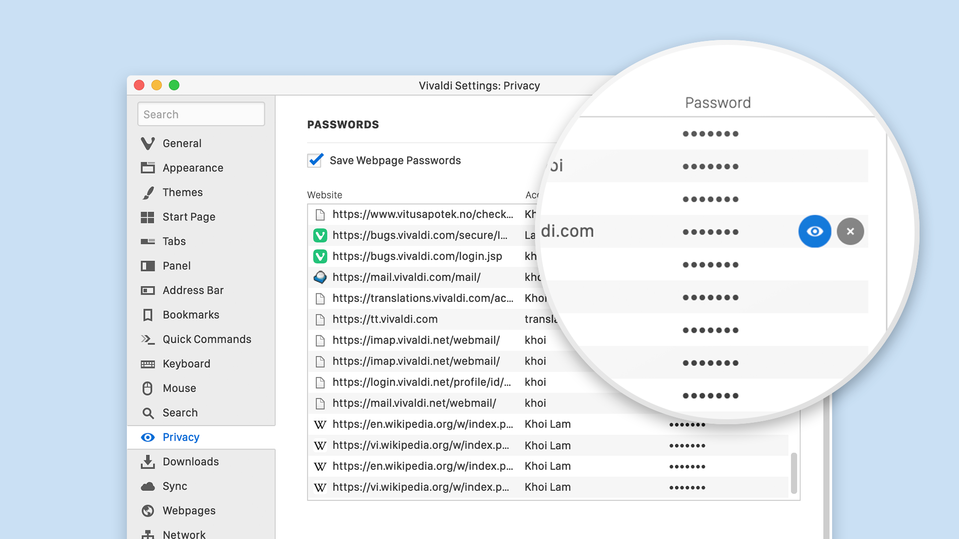 paysite passwords