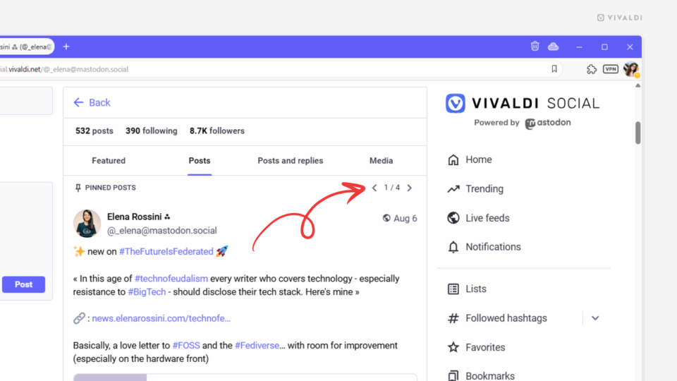 Vivaldi Social