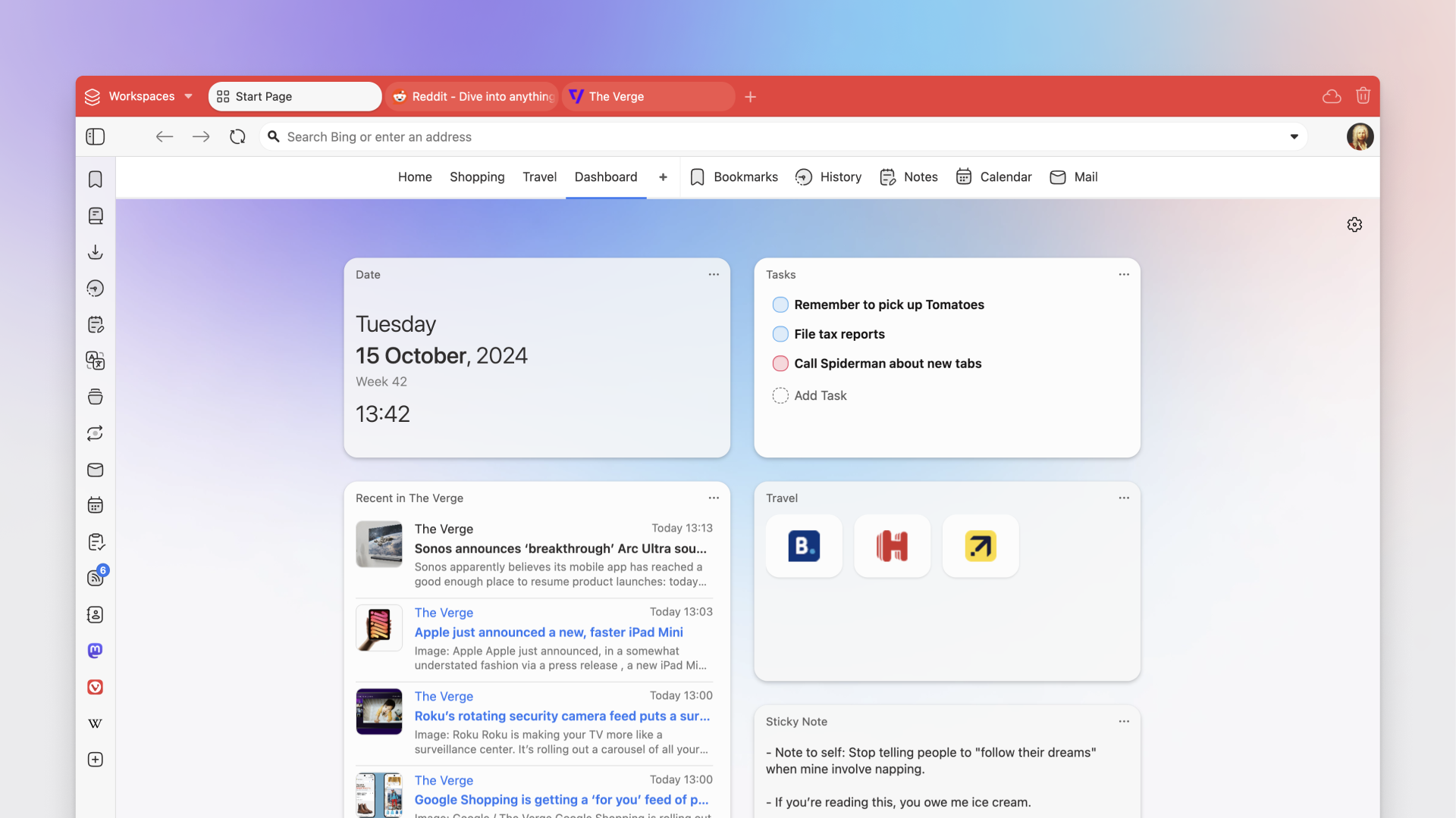 Vivaldi 7.0 introduces a completely redesigned user interface, featuring floating tabs, sleek new icons, and a customizable Dashboard. The new Dashboa