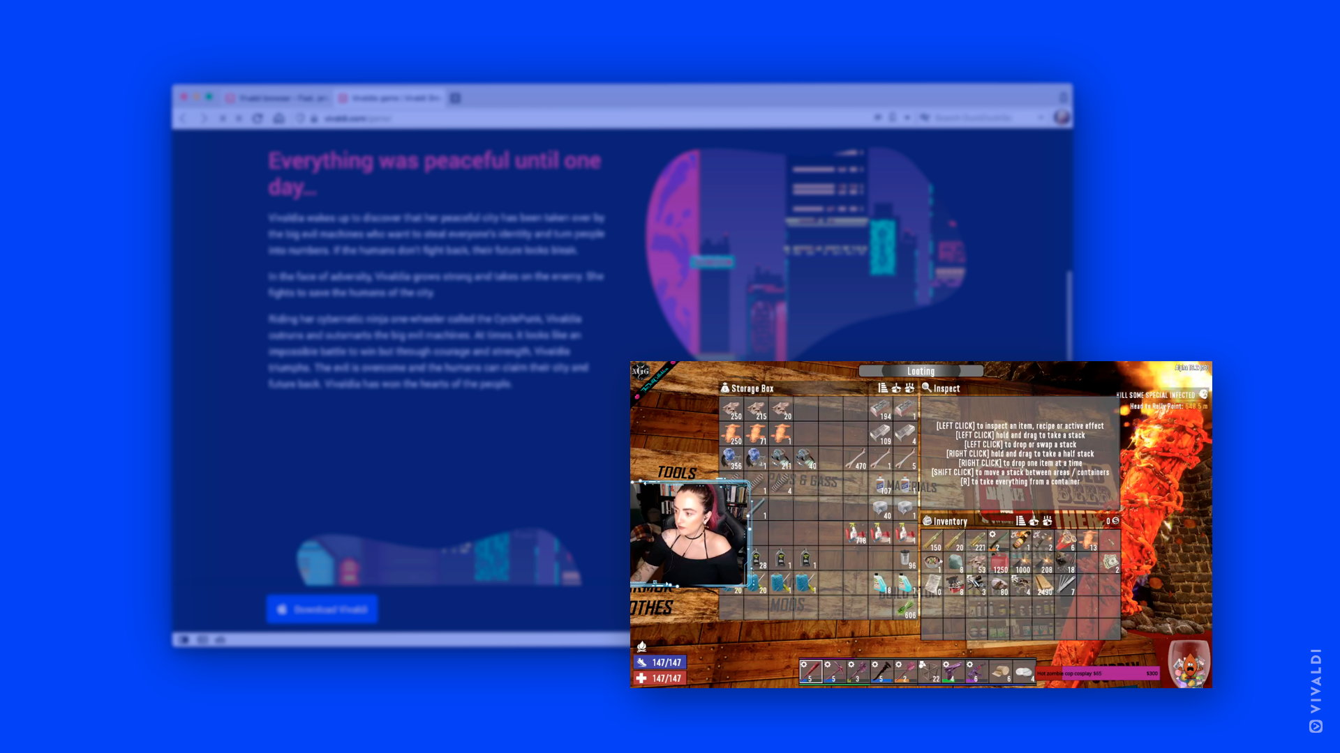 Vivaldi launches an in-browser game - Vivaldia