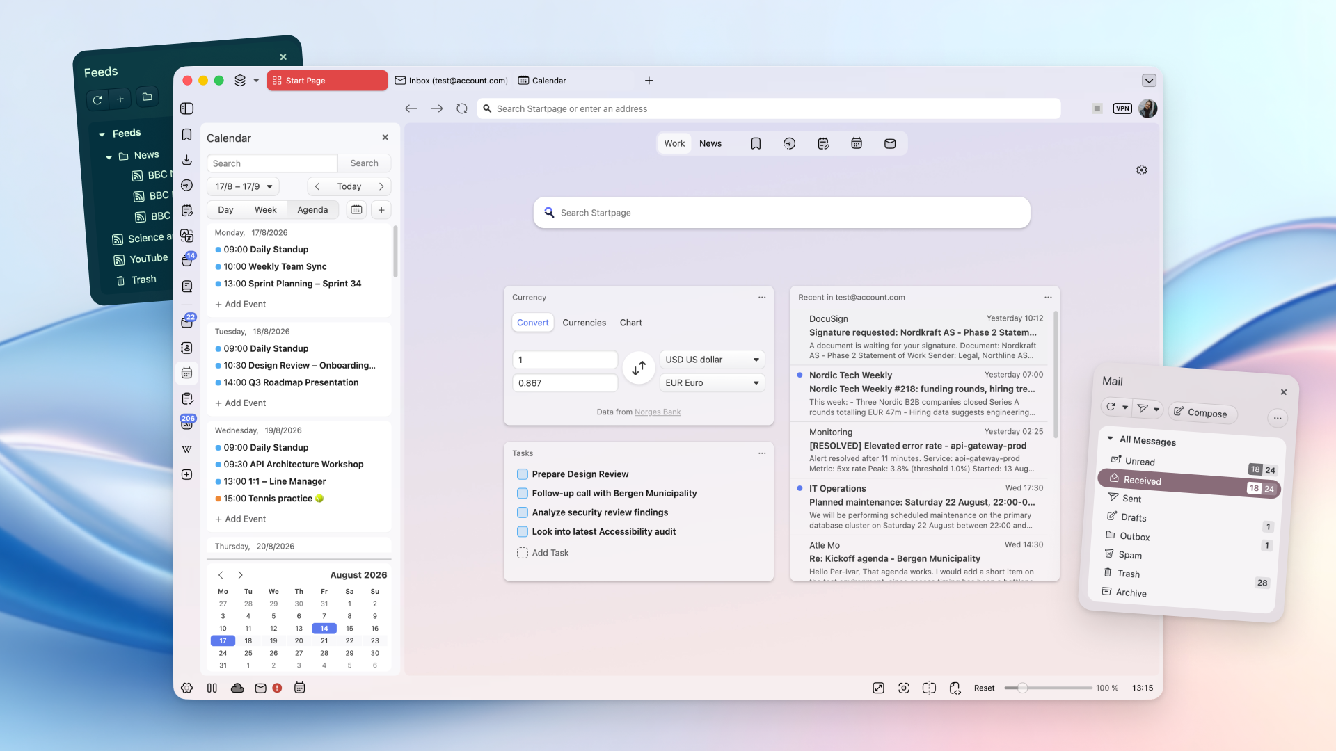 デスクトップ版 Vivaldi 8.2、法人向け Vivaldi のテクニカルプレビュー公開。組織向けポリシー管理やカスタマイズ機能搭載。