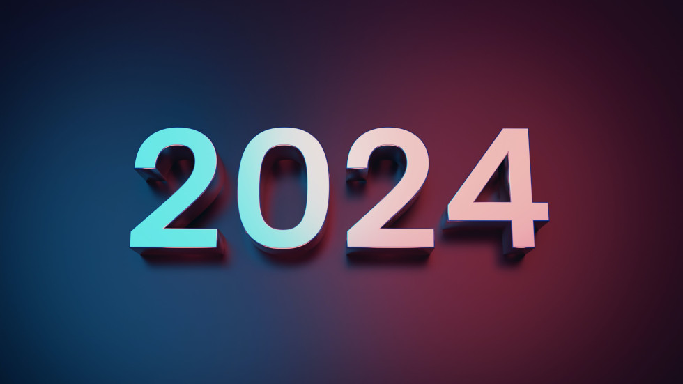 The number 2014 on a dark red and blue background