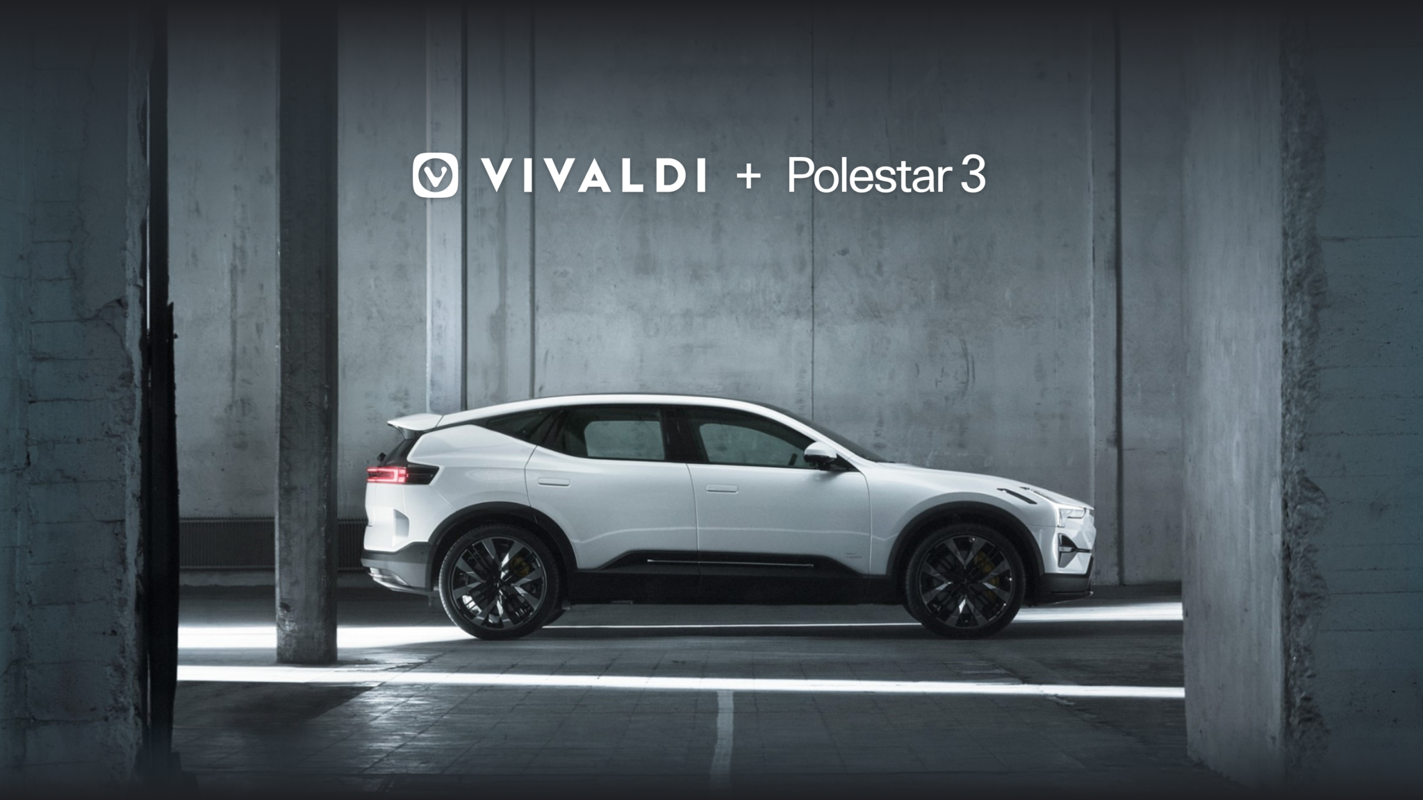 Polestar 3 has arrived, and Vivaldi is along for the ride