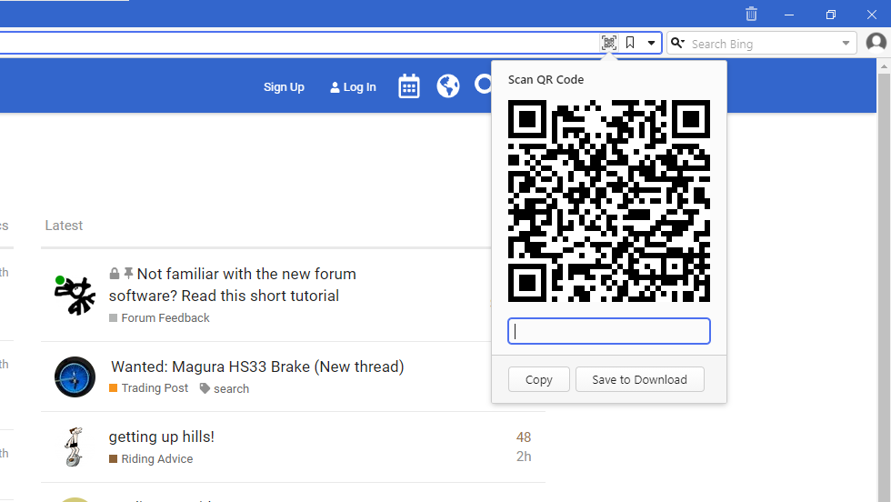 Url Sharing Via Qr Code And An Update To Chromium 87 Vivaldi Browser Snapshot 2110 3 Vivaldi Browser