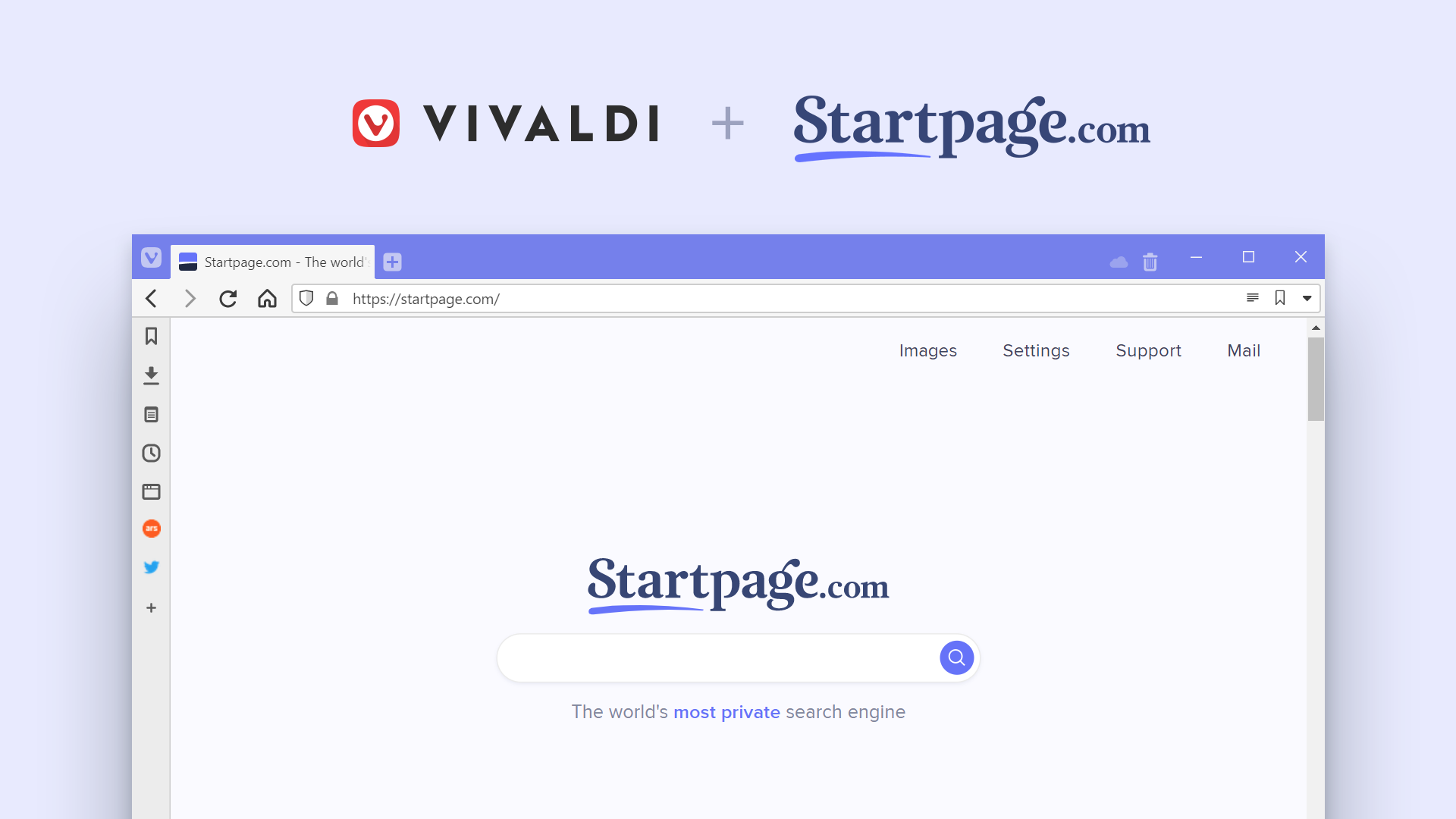 Startpage and Vivaldi bring more privacy to your search
